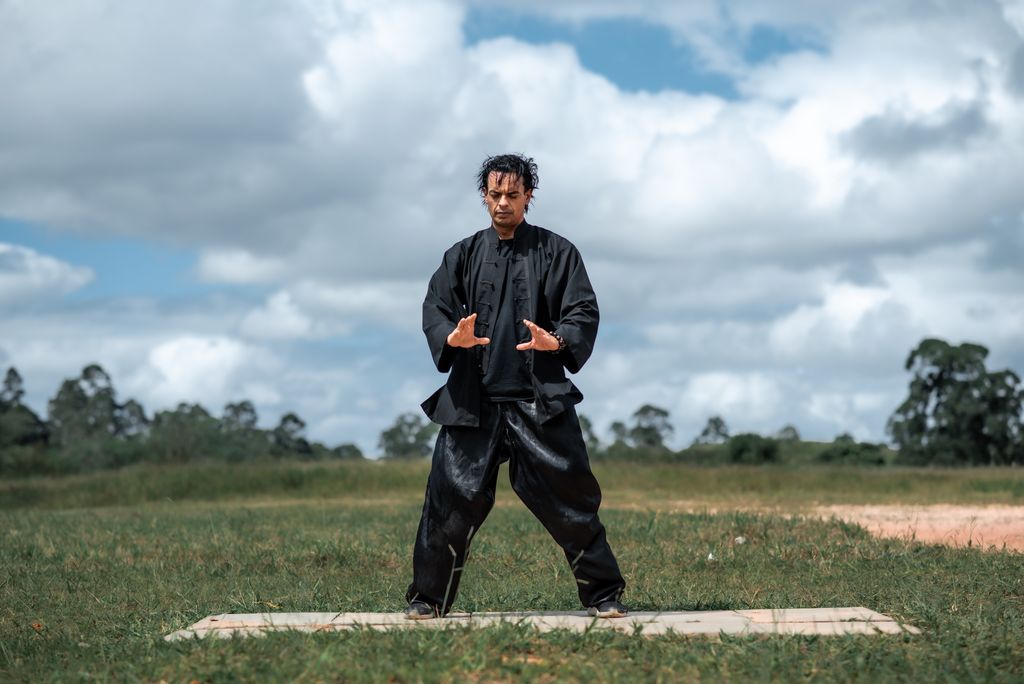qigong ledare utomhus